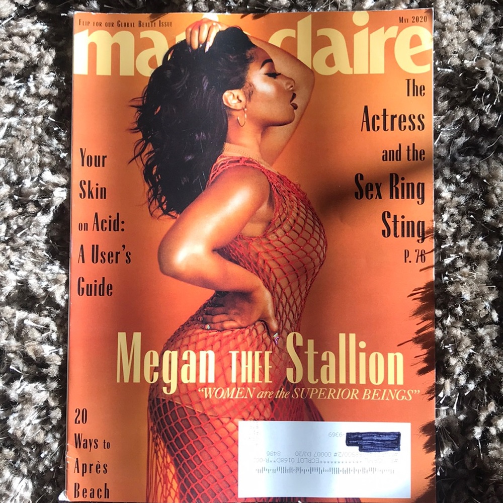 Megan Thee Stallion Marie Claire magazine